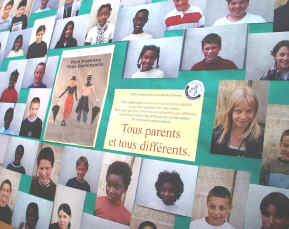 Mosaique de visages